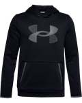 Boys' Armour Fleece Big Logo Hoodie - BLACK-001 Ymd