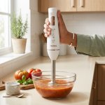 High Power Hand Blender High Power 4 Blade Mixer