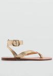 Cudi Ankle Strap - Gold
