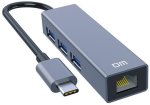 Type C + USB2 X 3 + 10 100 Lan