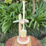 Toilet Brush With Stand Natural Life