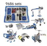 Building Blocks Robot Toy Set – 686 Piece