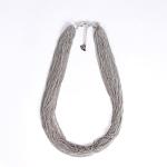 Princess Chain Stainless Steel Necklace - Silver