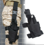 NC Star Molle Drop Leg Holster Tan