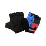 Muna Kids Graphic Logo Short Finger Gloves - Pink purple Girls