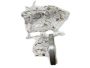 Bead Cool - Bulk Bag -100PCS- Silver Heart - 7 By 9CM Bag And Ribbon