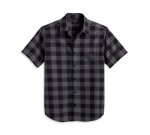 Men’s Gathering Shirt – Black Plaid