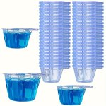 100 Pcs Large-capacity Disposable Cups With Storage Perfect For Diy Crafting And Small Business Use 40ML 1.35OZ