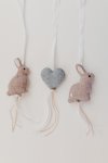 Bunny Felt Baby Gym Dangle Toy