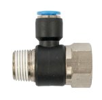 AirCraft Pu Hose Fitting Tee 6MM X 3 8"F X 3 8" M