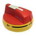 14741111 Red yellow External Operating S00 Handle For M1 2 16-80A Load Break Switches