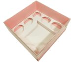 Bento 5 Cupcake Box – Pink