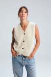 Ravello Waistcoat - Oat - One Size