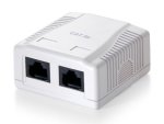 Equip Wallbox CAT5E Utp 2-PORT