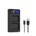 Dual Charger For Canon LP-E10 Dslr Battery