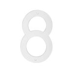 Mackie Number Plastic White 200MM NO.8