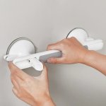 Easy Grip Suction Handle For Bathroom Safety