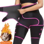 3-IN-1 Women's Sweat-sauna Waist Trainer With For And Sweat Shaping - Lower Body Sauna With Sweat-wicking Fabric