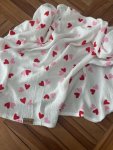 Muslin Blanket: Hearts