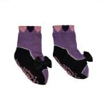 Socks For Girls 6-12 Months - Black Pump Heart Edge