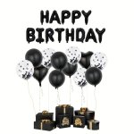 27PCS Happy Birthday Balloon Set Birthday Party Decorations Photo Prop Decor Celebration Decor Birthday Gift Atmosphere Arrangem