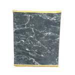 1.5 X 2M 3D Carpet With Marble Design Green & Gold