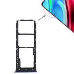 For Vivo Y93 2 X Sim Card Tray + Micro Sd Card Tray Blue