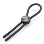 Fifty Shades Of Grey - Adjustable Cock Ring Black