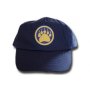 Cap - Gold Monogram Heat Transfer Navy