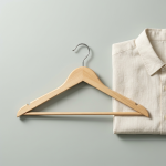 Premium Natural Solid Wood Clothes Hanger