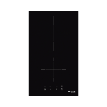 Smeg 30CM Black Glass Induction Hob SI2321D