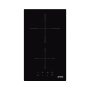 Smeg 30CM Black Glass Induction Hob SI2321D