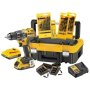 DeWalt Drill/dri 18V XR+TSTACK+100PC Bl