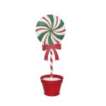GREE N Candy Pot With Bow 11.5X9X30.5 Cm