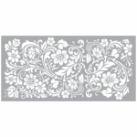 Corona Stencil Floral