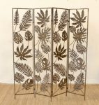 Palm 4 Division Leaf Folding Screen 180X160CM