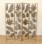 Palm 4 Division Leaf Folding Screen 180X160CM