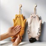 Cat Shaped Hand Towel CHT1