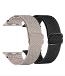 Watch Strap For Apple Iwatch 2 Pack 42MM 44MM 45MM 49MM Soft Nylon Straps