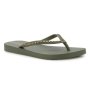 Essence Flip Flop With Studs - Green Bronze - 9