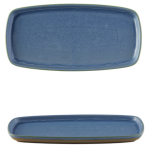 Churchill - Emerge - Oslo Blue Rectangular Plate 30 X 14.7CM Set Of 6
