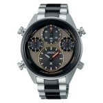 Seiko Prospex Khaki Stripe One Hundredth Of A Second Speed Timer Solar Chronograph