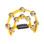 FTS AW-TX9-20 Yl Double Row Tamborourine Yellow