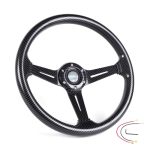 Rastp Universal Racing Steering Wheel 13.8" 350MM 6 Bolts Abs Steering Wheel