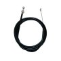 Brake Cable Universal Front Black 750MM