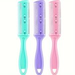 1PC Trimmer Razor Comb Hair Cutter Comb Dual Side Cutting Scissors Hair Thinning Comb Hair Cutting Tool