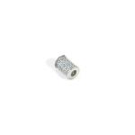 Seimia Spacer Tube With Lightblue Cubic Zirconia