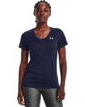 Women's Ua Tech Twist V-neck - Midnight Navy LG