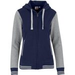 Ladies Princeton Hooded Sweater Navy