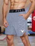 Men's Casual Bullhead Print Sports Shorts Sweatpants Gifts